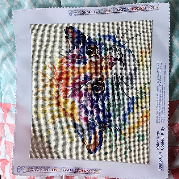 Diamond Dotz diamond painting- Kolor Kitty - Picture 1 of 1